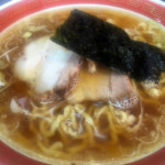 中華そば マル真 (まるしん) 、醤油ラーメン太麺