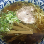 中華そばとかつ丼のランチ